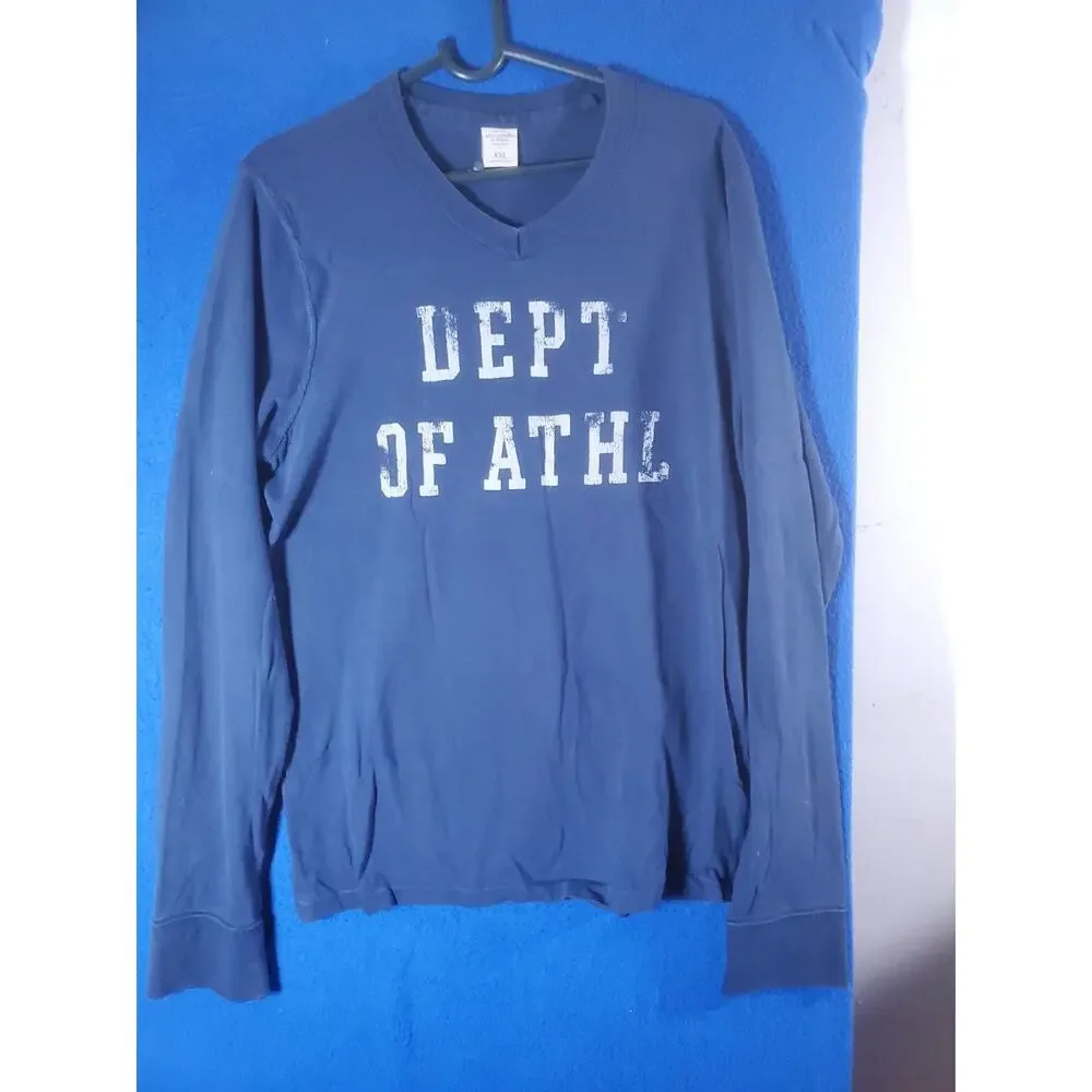 vintage blue Abercrombie & Fitch long sleeve crewneck Shirt 